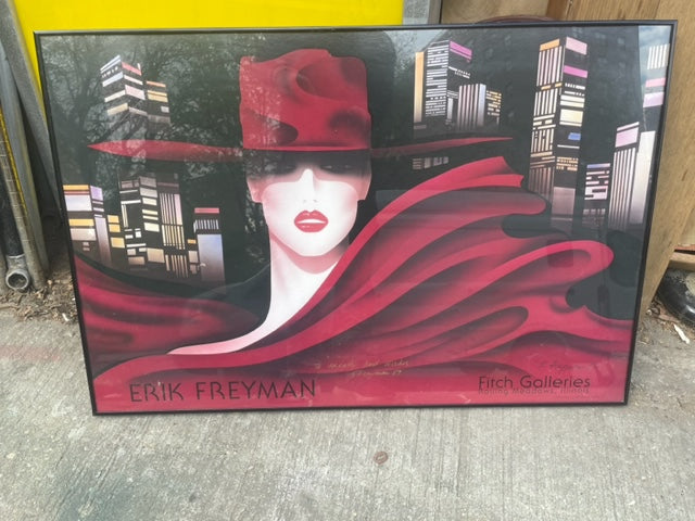 Hand signed Erik Freyman 36x24"