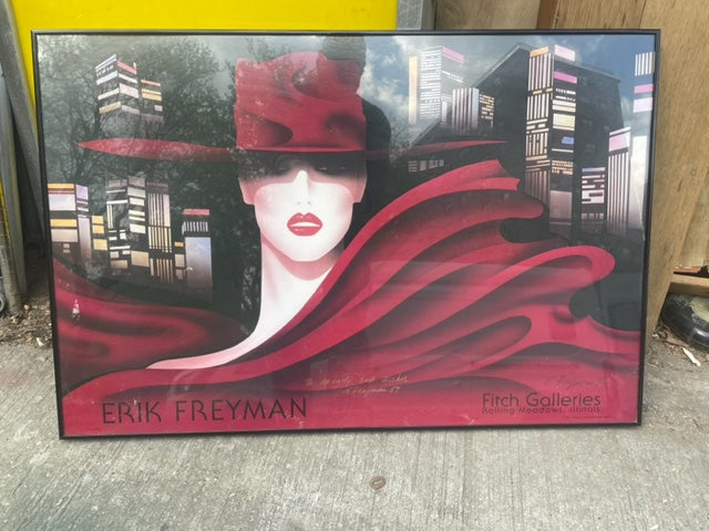 Hand signed Erik Freyman 36x24"