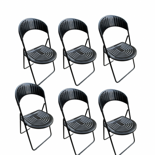 Italian Plastic Folding Chairs