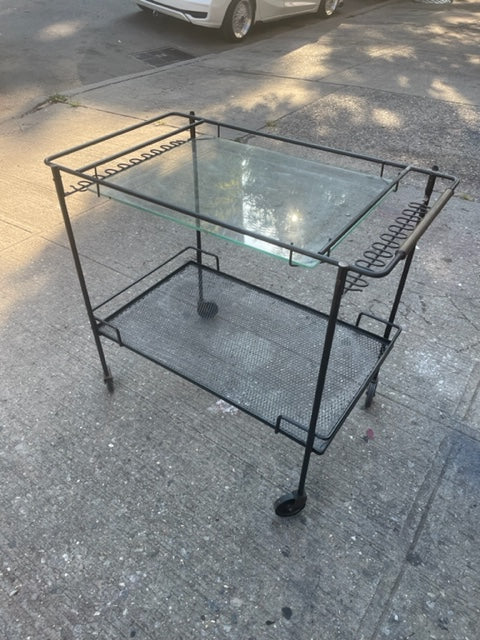 Super Cool Arthur Umanoff Style Bar Trolly