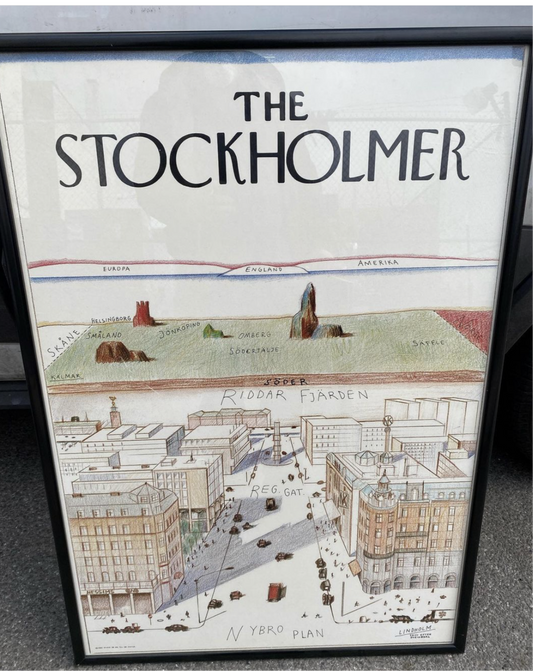 Rare 1984 The Stockholmer by Steinberg