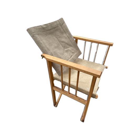 Folding Safari Chair by Hyllinge Möbler Denmark Indoor/Outdoor