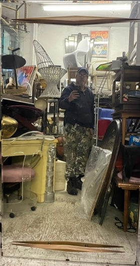 Large TALL MCM Super Cool Floor Mirror