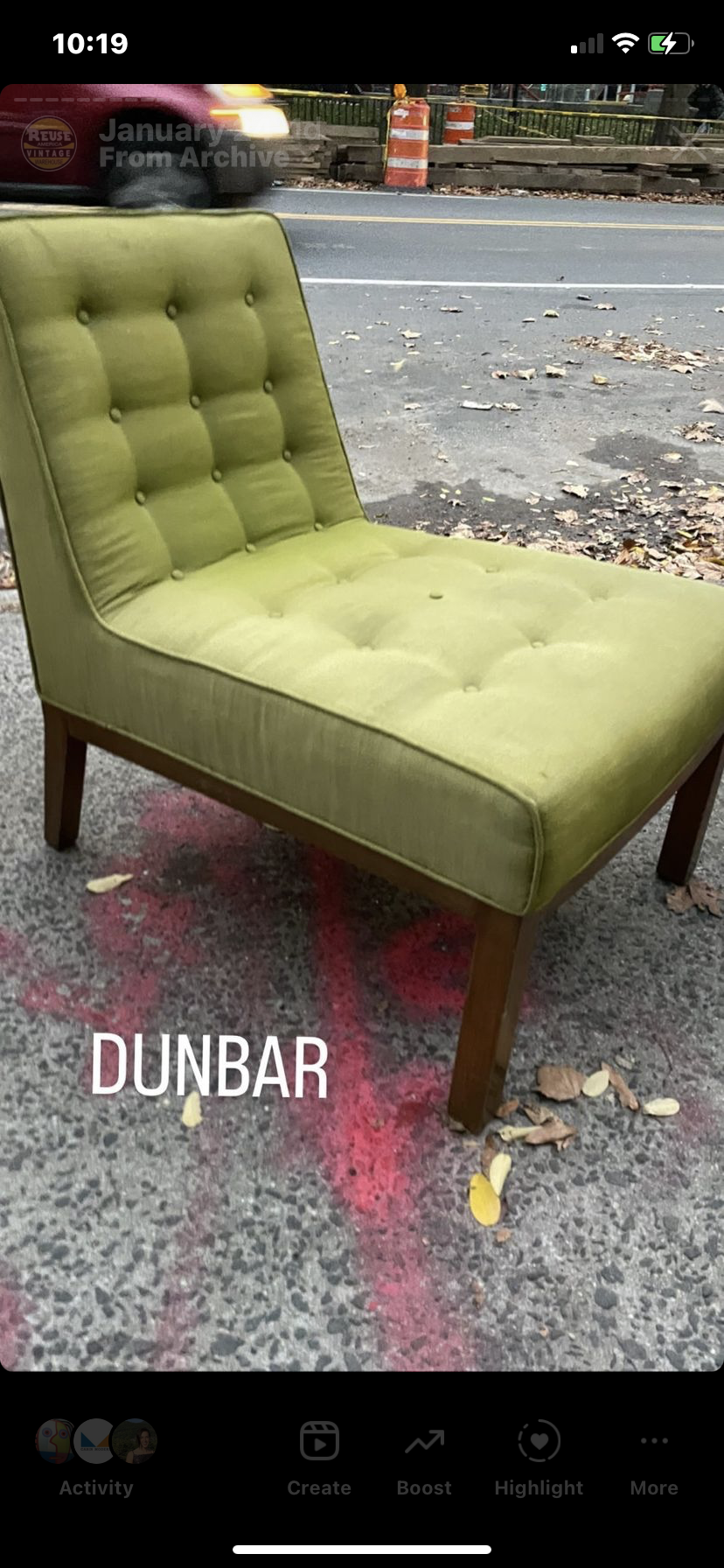 DUNBAR ACCENT LOUNGE CHAIR