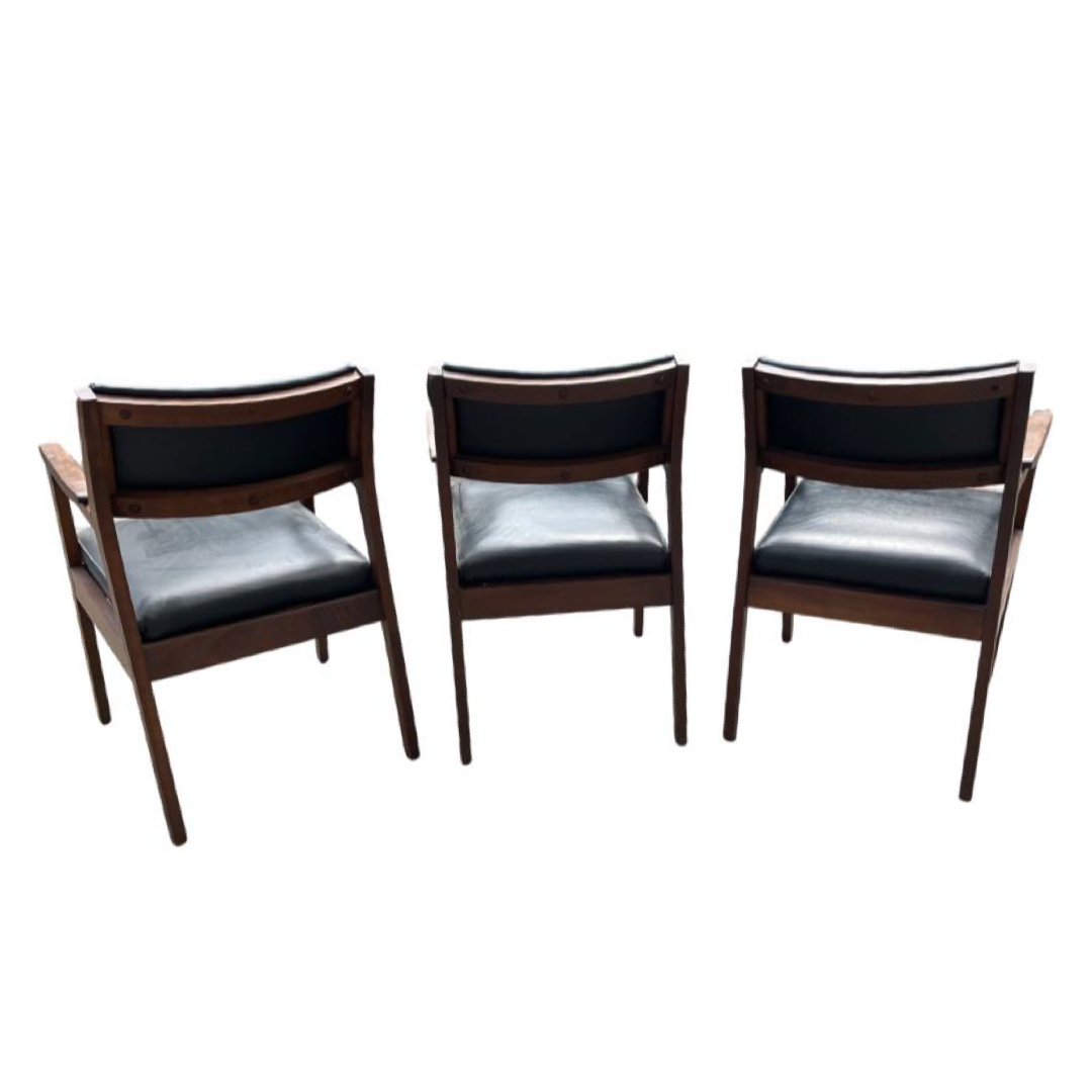 MCM Alma Trend Armchairs Designed After Jens Risom (Priced Individually)