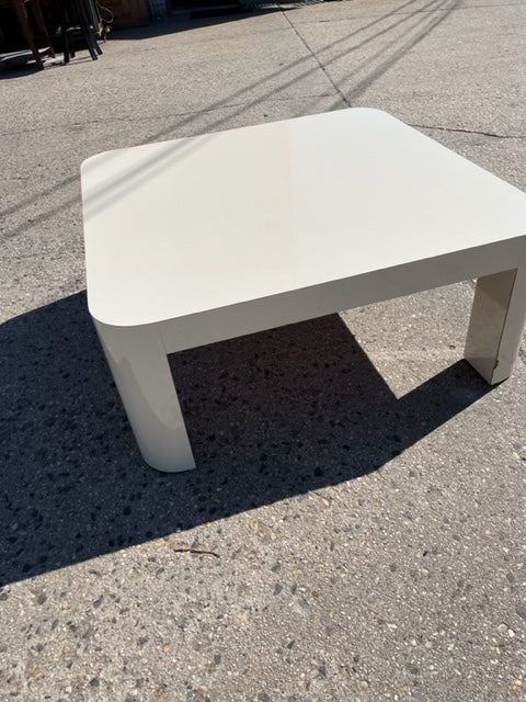 Postmodern Square Laminate Coffee Table