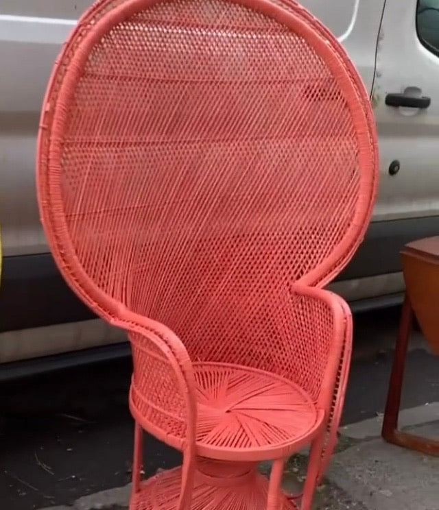 Color Blocking Peacock Chairs