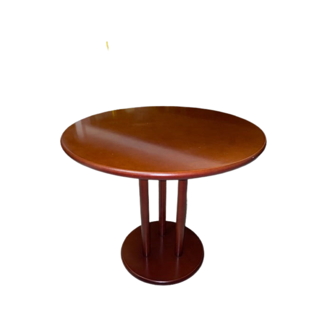 Minimalist Modern Round Low Profile Side Table