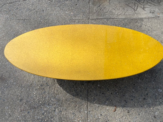 Granite surfboard coffee table