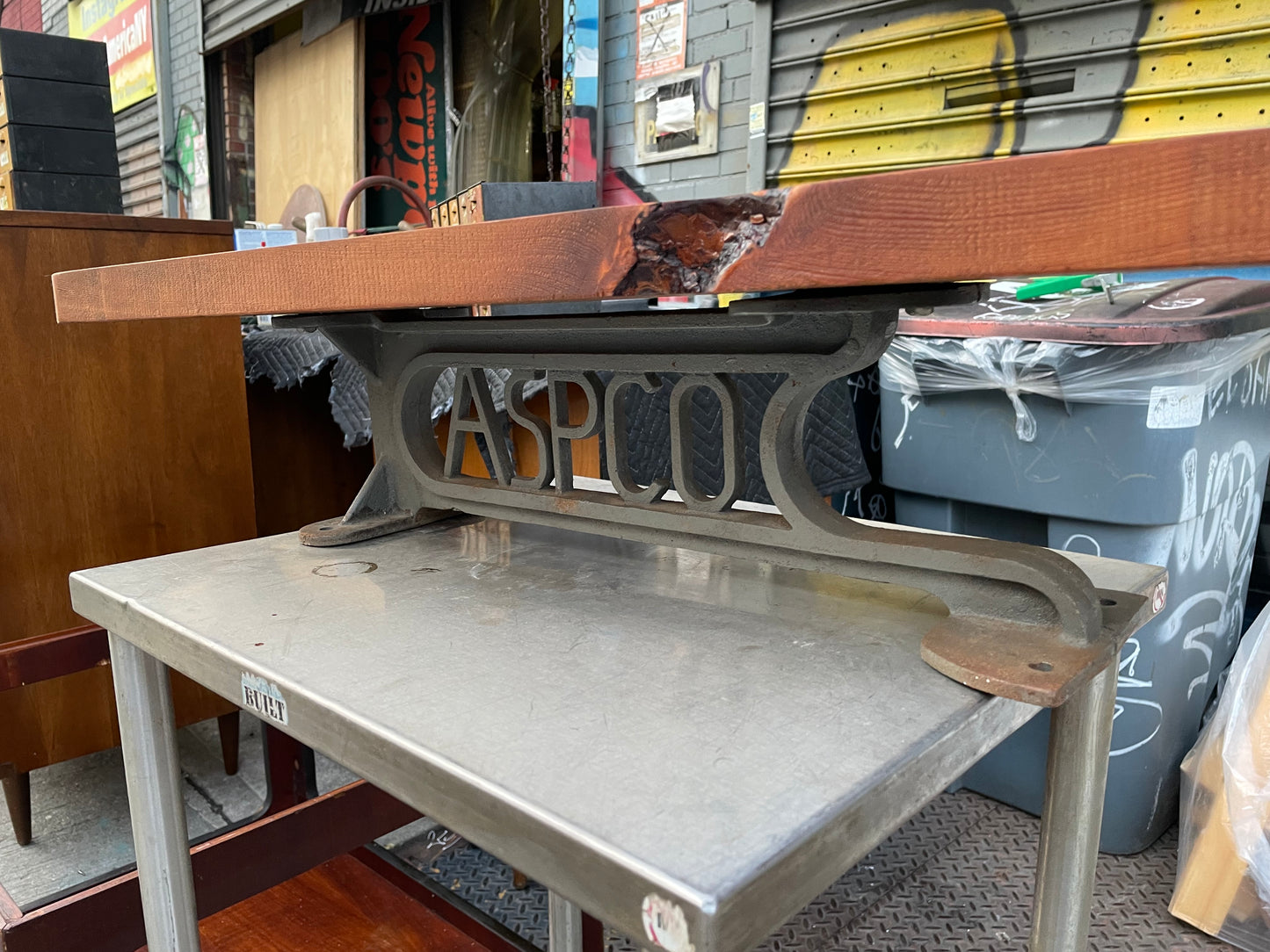 Super Cool ASPCO Industrial Ironing Board Repurposed As a Charcuterie Board Or Serving Board