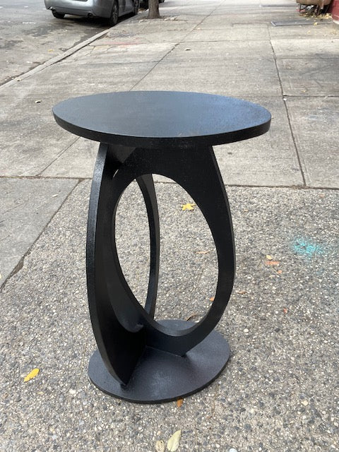 Postmodern Sculptural Ellipses Art Pedestals (Multiple Available Priced Individually)