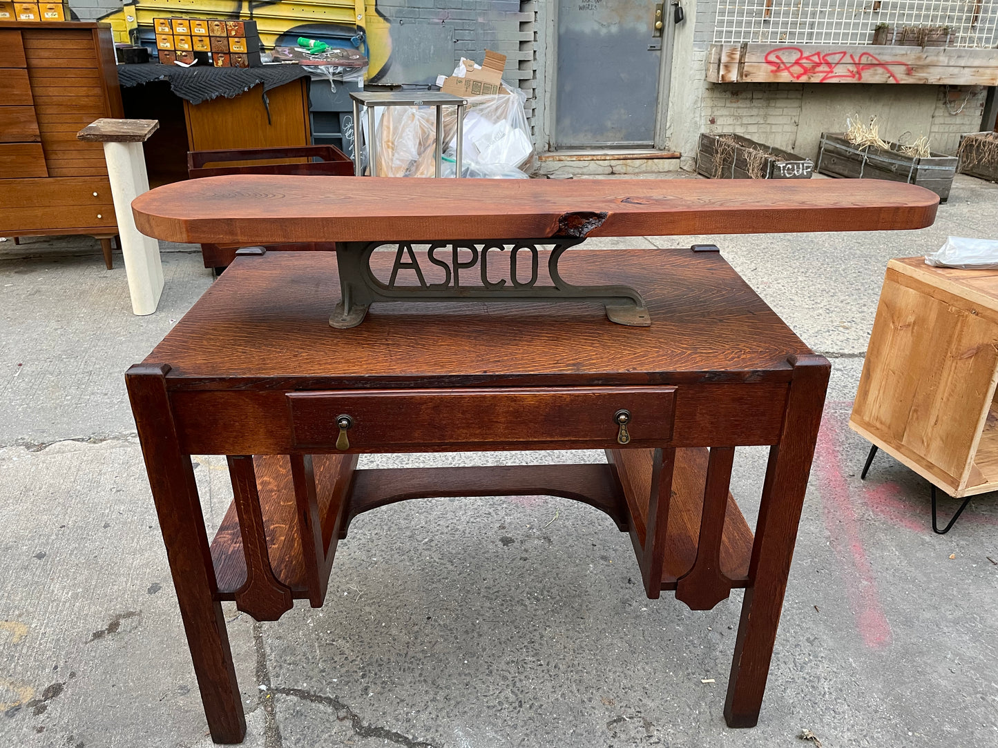 Super Cool ASPCO Industrial Ironing Board Repurposed As a Charcuterie Board Or Serving Board