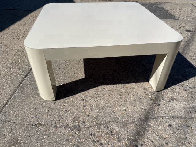 Postmodern Square Laminate Coffee Table