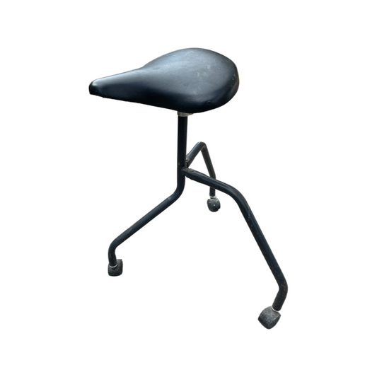 Permaco Adjustable Bike Seat Stool - Black