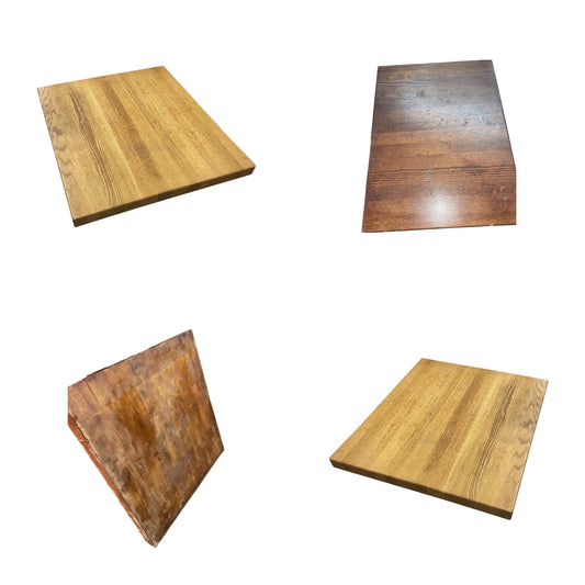 Butcher Block Table Tops For Custom Made Tables - Various Colors