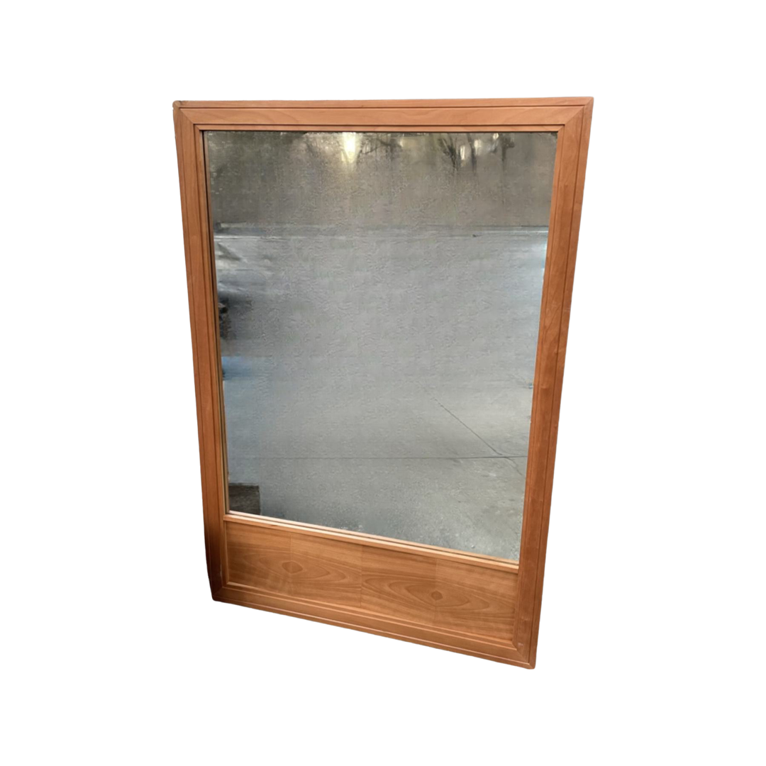 Wood Framed Large Panel Mirrors 37x54” Tall