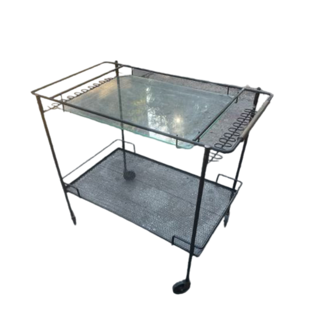 Super Cool Arthur Umanoff Style Bar Trolly