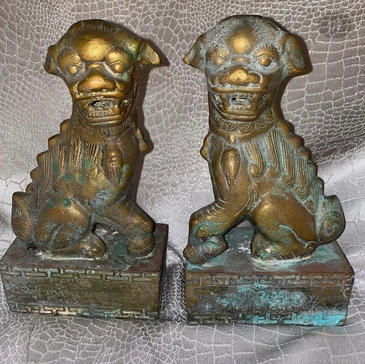 Brass Foo Dogs