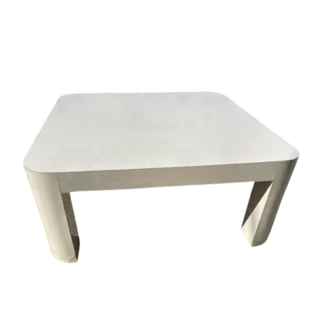 Postmodern Square Laminate Coffee Table