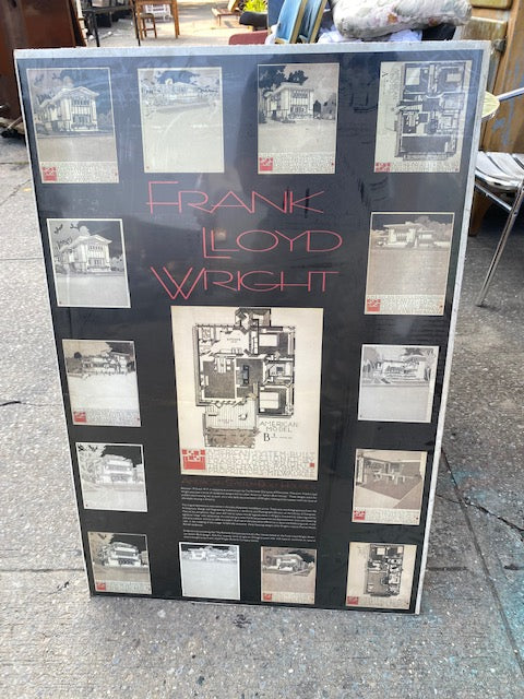 Frank Lloyd Wright Collectible Framed Poster