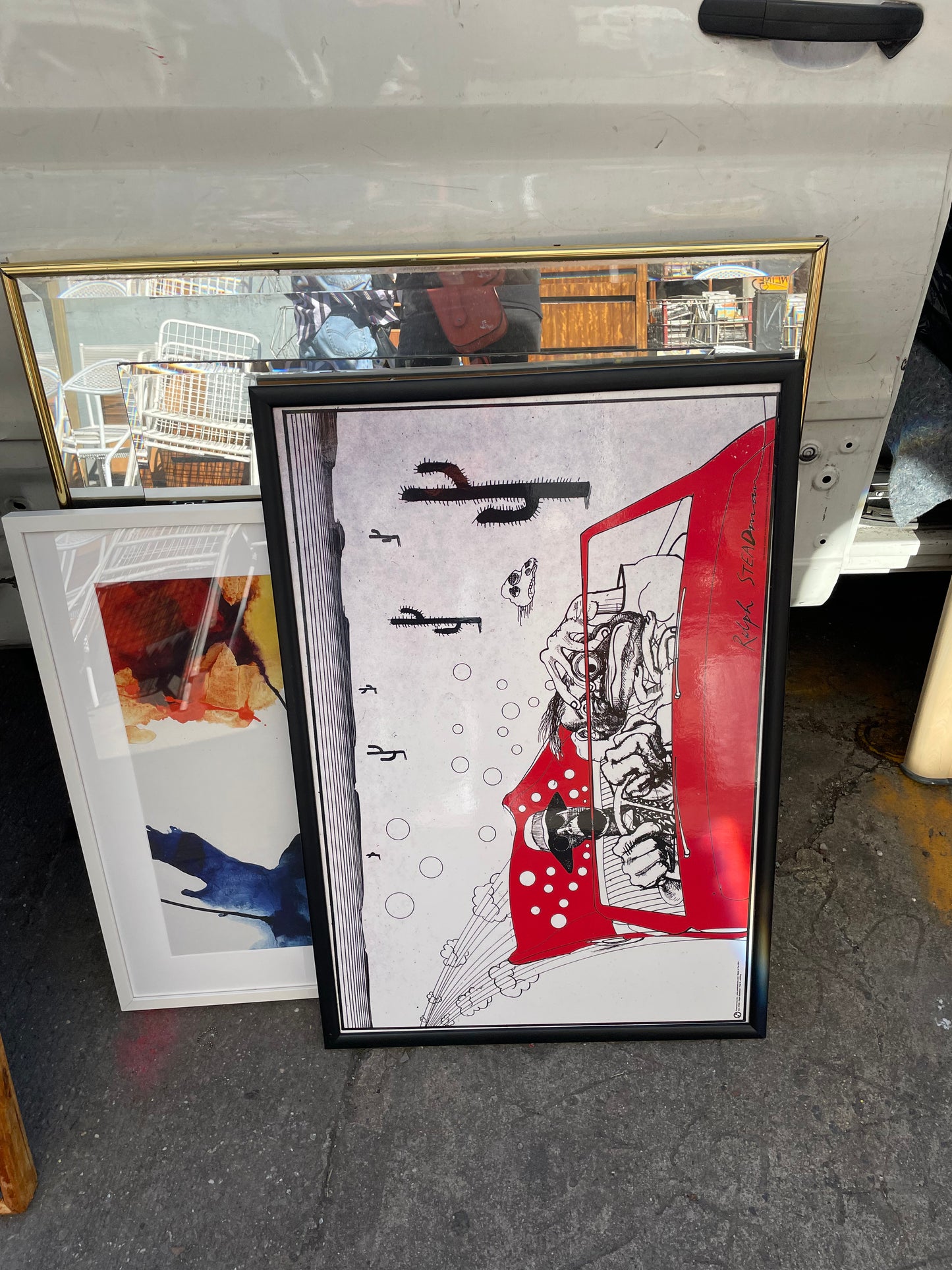 The Savage Journey by Ralph Steadman Framed Print