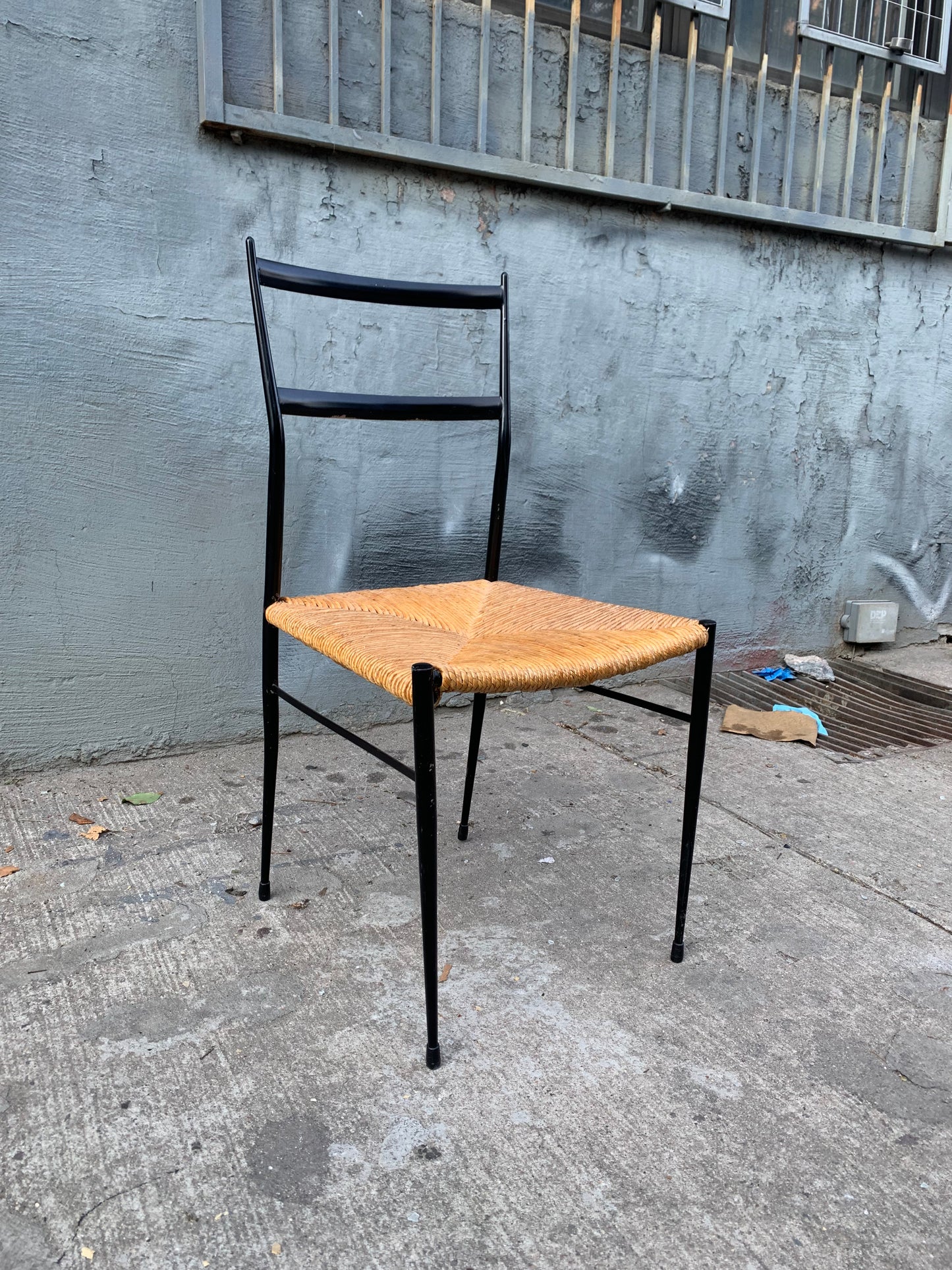 Superleggera Style Single Chair Attributed to Gio Ponti