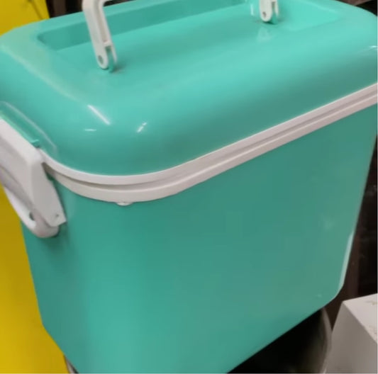 Mint Green Vintage Ingrid Plastic Rounded Cooler