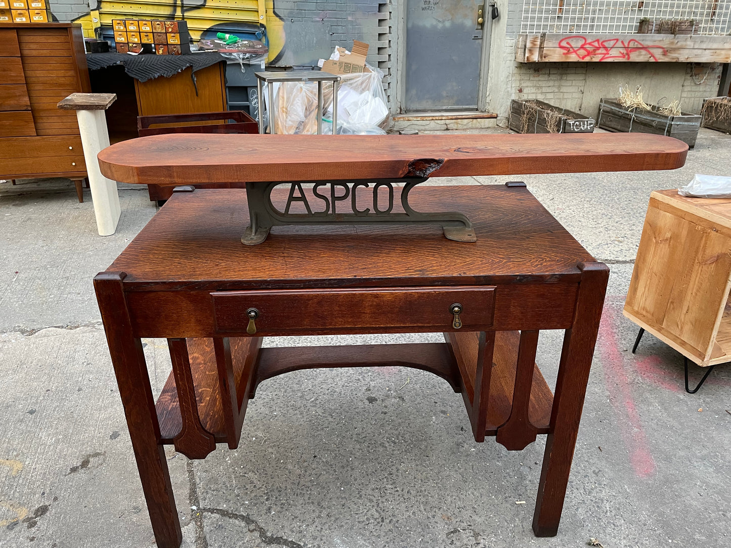 Super Cool ASPCO Industrial Ironing Board Repurposed As a Charcuterie Board Or Serving Board