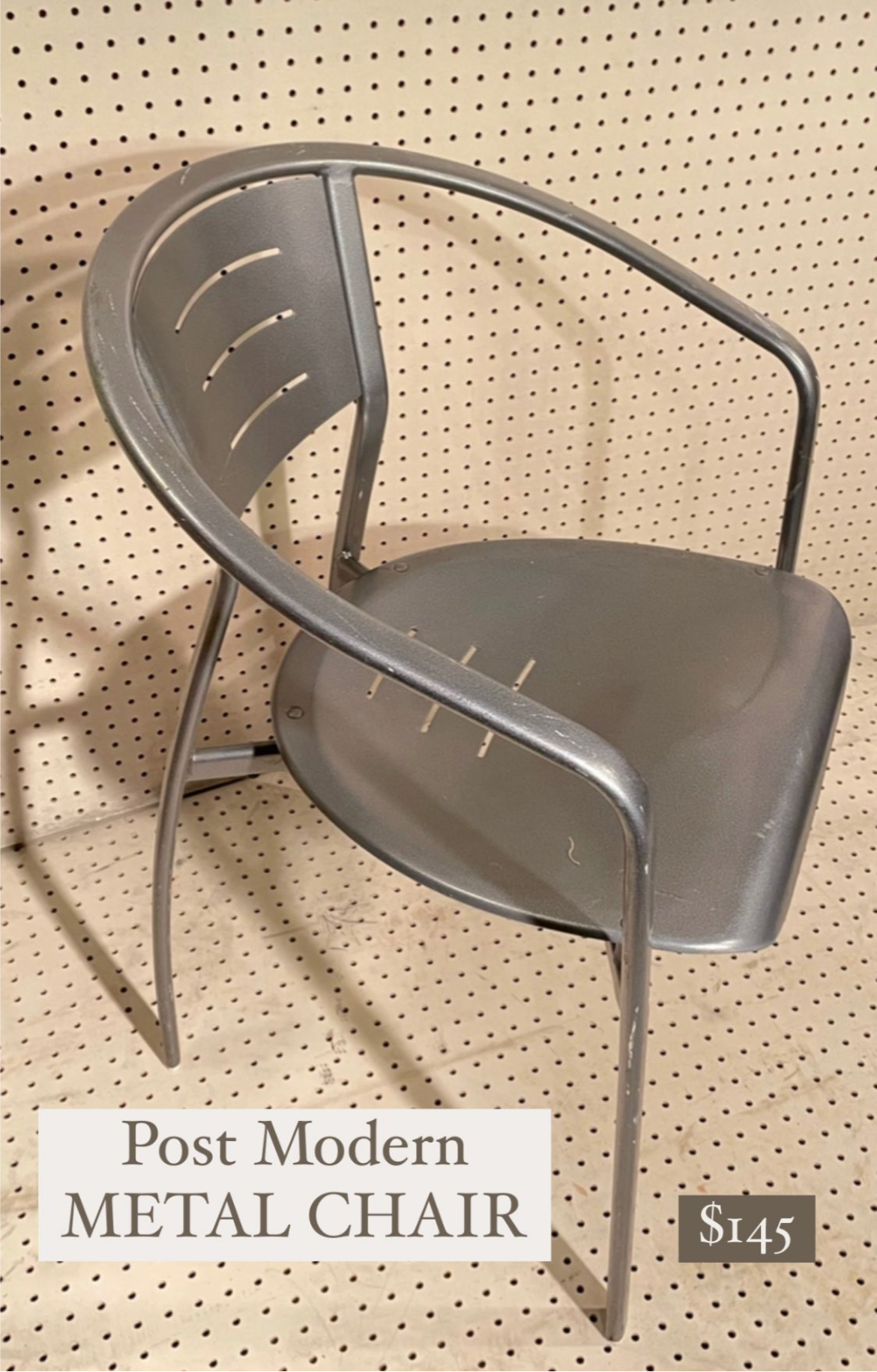 Post Modern Metal Chair