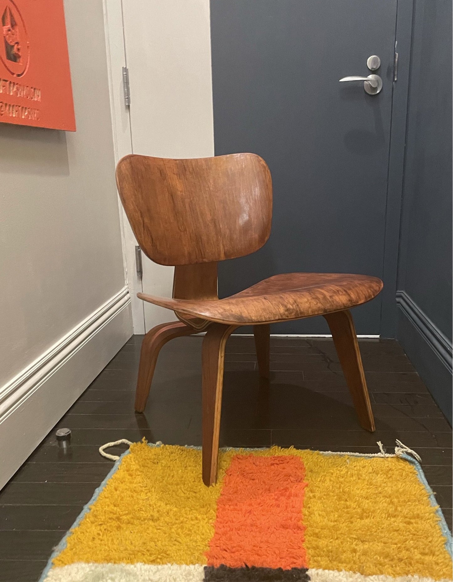 LCW Chair by Eames c.1950s - Fully Restored