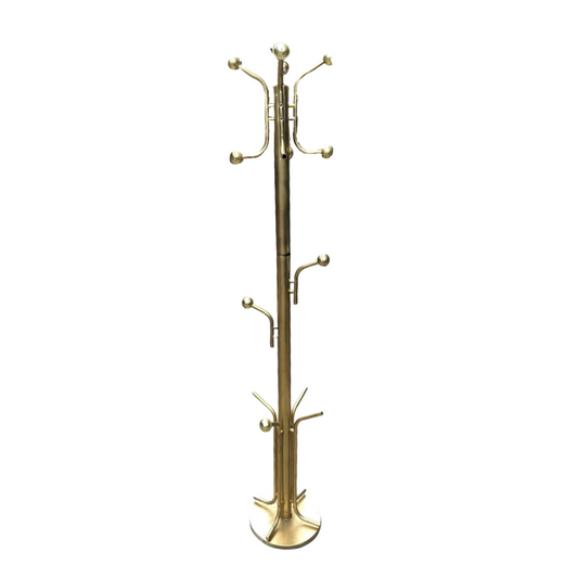 Vintage Brass Sputnik Coat Stand, 1980s