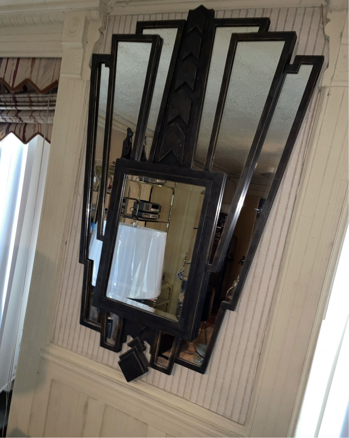 Super Unique Art Deco Mirror